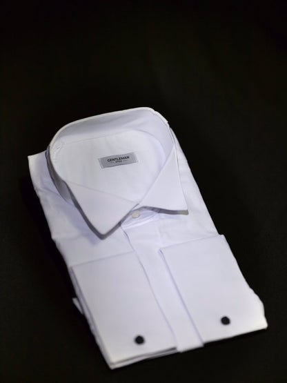 Camasa alba de ceremonie - Gentleman Style