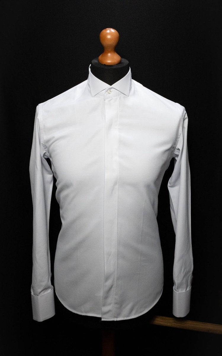 Camasa alba de ceremonie - Gentleman Style