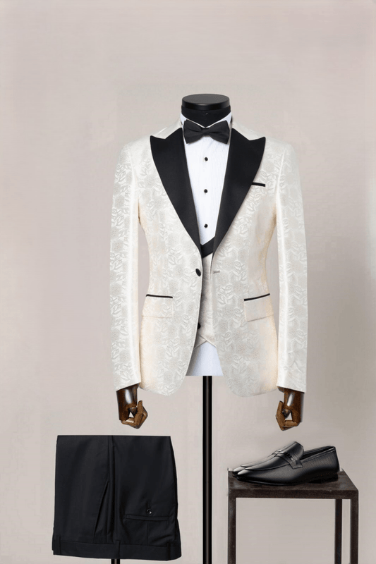 Costum Ceremonie Ivory - Gentleman Style