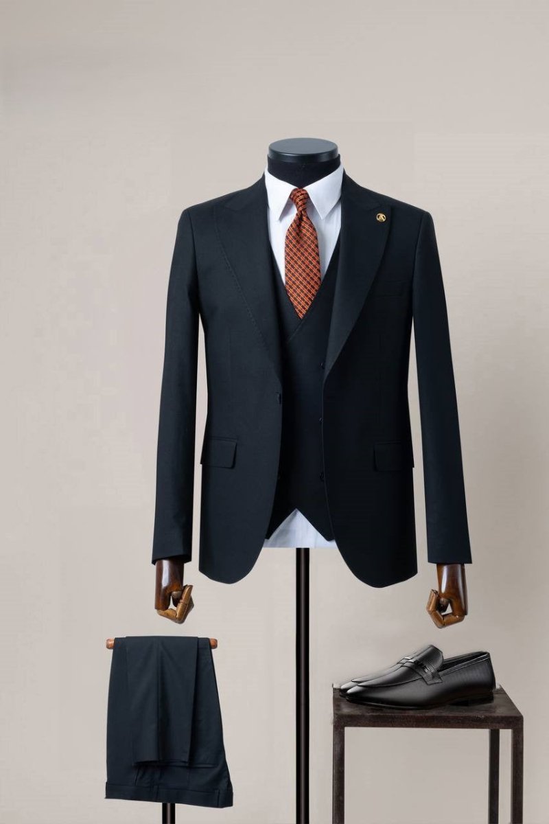Costum Midnight 3 piese - Gentleman Style