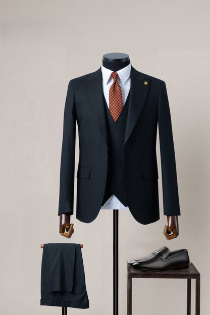 Costum Midnight 3 piese - Gentleman Style