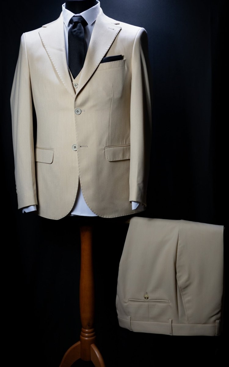 Costum Tan in 3 piese - Gentleman Style