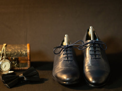 Pantofi Azure din piele - Gentleman Style