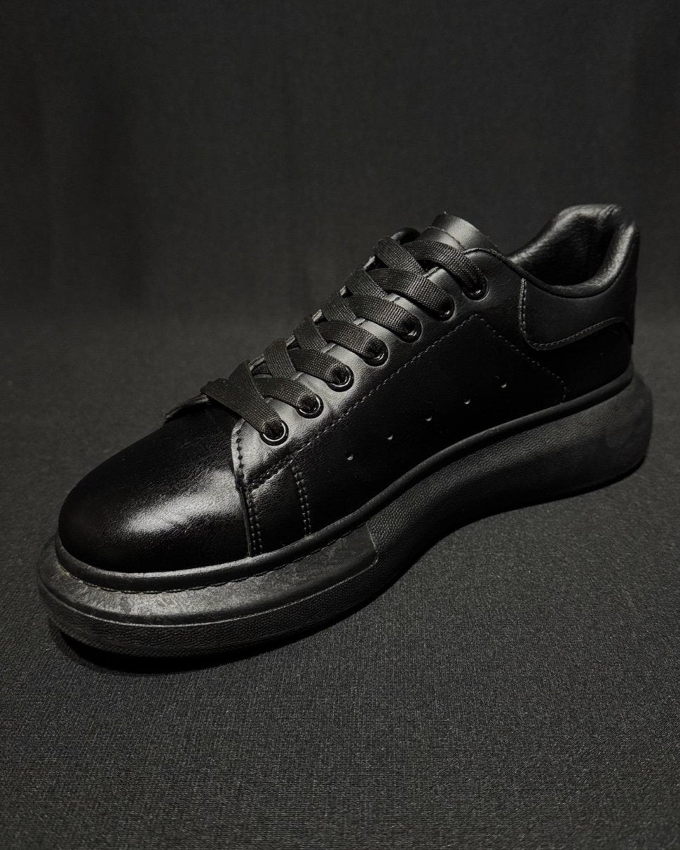 Sneaker Obsidian Noir - Gentleman Style